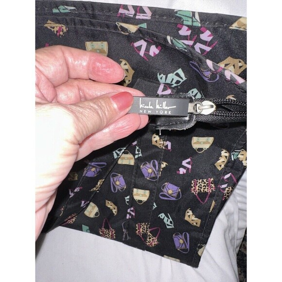 Nicole Miller Large Tote With Purses And Shoes As The Design - Picture 5 of 5